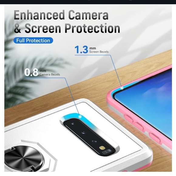 Galaxy S10+ Phone Case. With 2 pk TPU film. - Picture 2 of 9